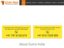 Tablet Screenshot of gumoindia.com